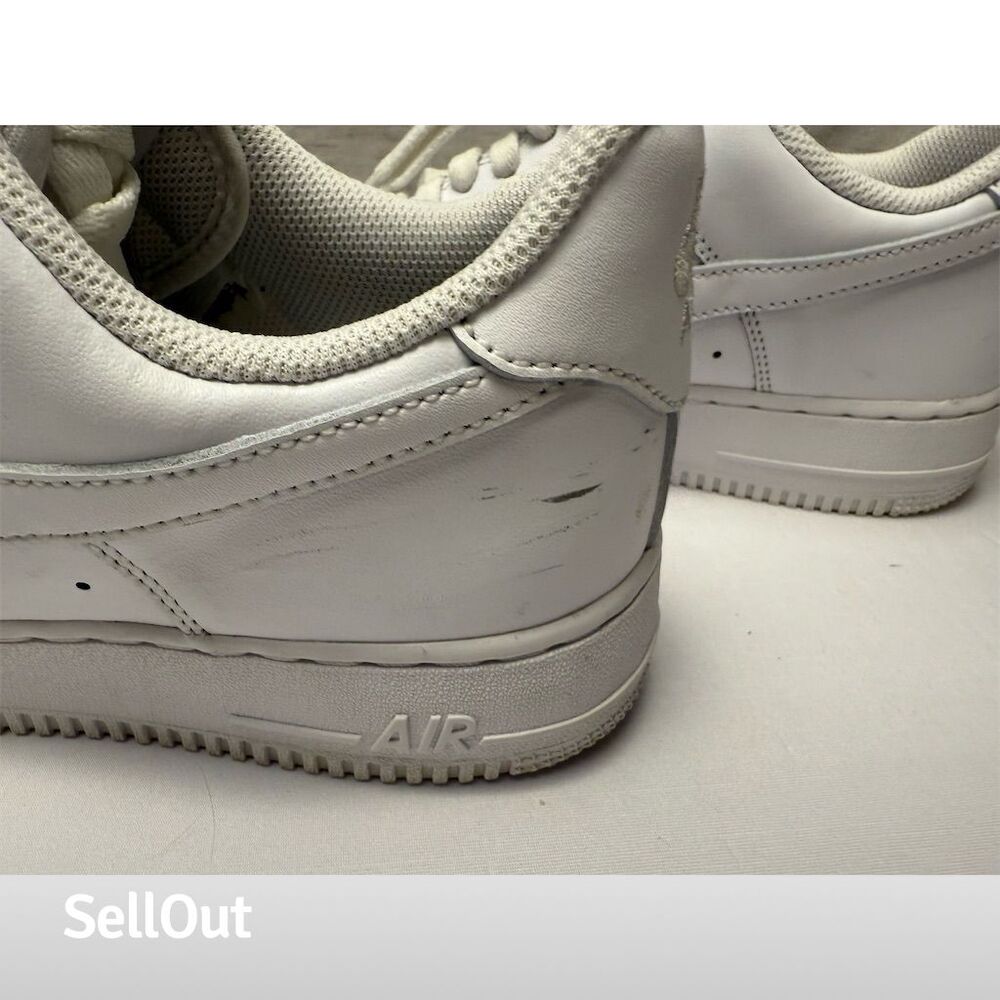 Nike Air Force 1 '07 Low Men's White Sneakers Size 8.5 Casual - Picture 3 of 9